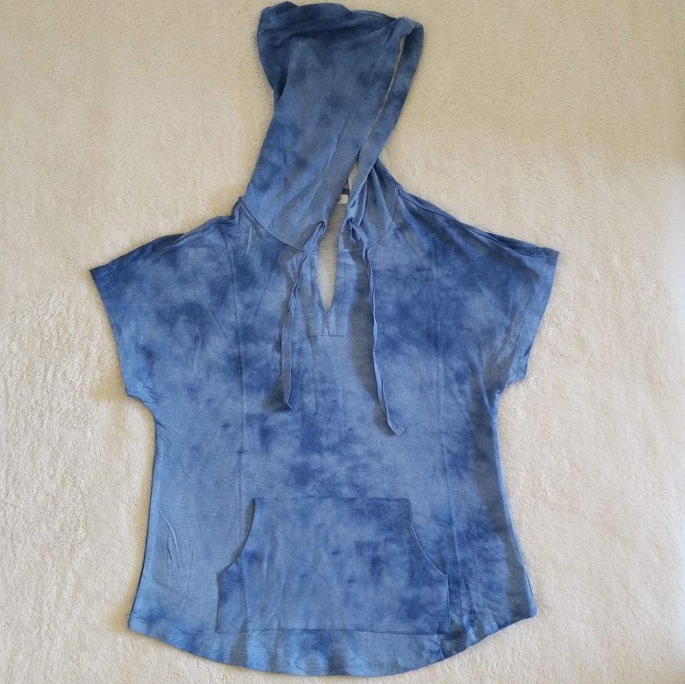 Workshop Republic Clothing Blue💙 Tie Dye☮️ Hoodie